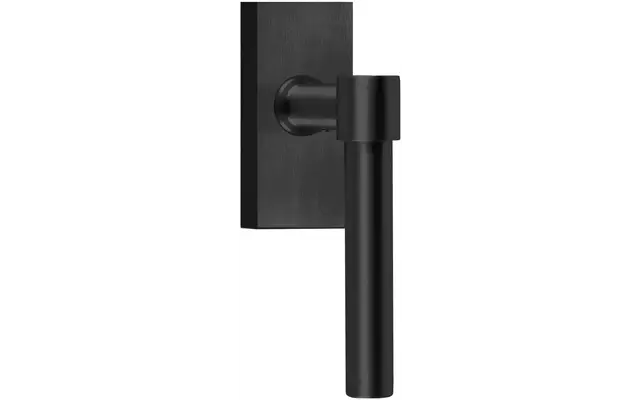 Draaikiep raamkruk Mat zwart PVD One Piet Boon PBL15-DK 124mm
